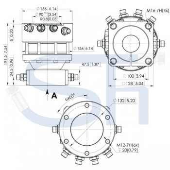 Festanbau Rotator Balt GR30FF